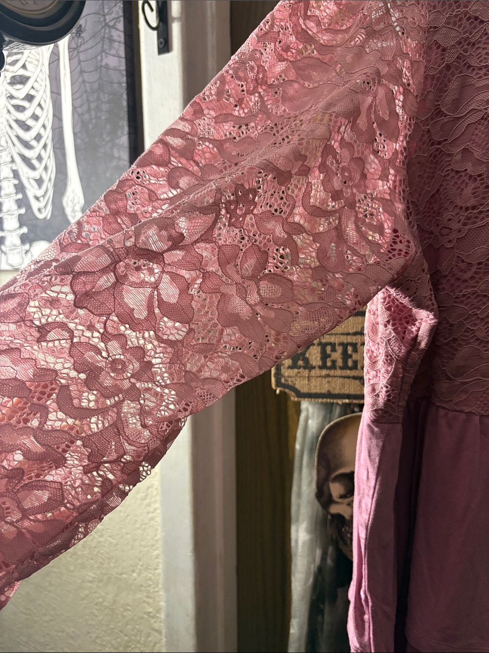 torrid Super Soft Knit Top in Dusty Rose - Picture 5 of 7
